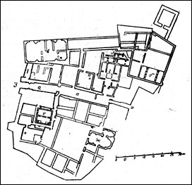 План дворца Багратидов (по Т. Тораманяну)